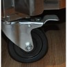 Réfrigérateur en acier inox + AL 600 LTR 680 x 810 x 2010 mm 7450.0400