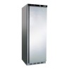 Congélateur en acier inox 1 porte 340L 600 x 585 x 1850 mm 7450.0570