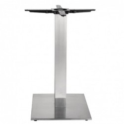 Pied de table carré inox Bolero CF157 Bolero