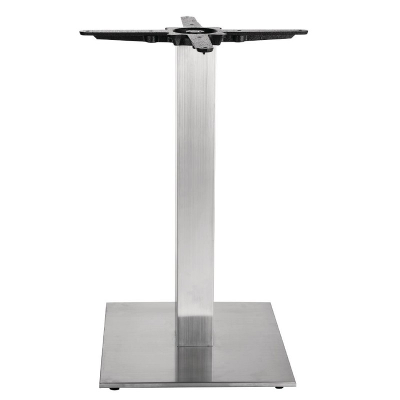 Pied de table carré inox Bolero CF157 Bolero Pied de table carré inox Bolero CF157 Bolero