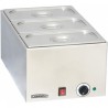 Bain-marie avec 3 x GN 1/3 CASSELIN CBM3
