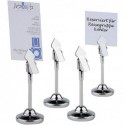 Supports à pince inox pour numéros de table 105mm (Lot de 4) CF308 APS