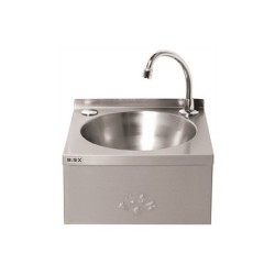 Lave-mains commande au genou inox Basix CC260 Basix