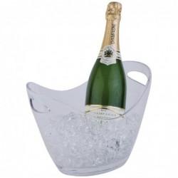 Seau à vin ou champagne APS transparent 2 bouteilles CF310 APS