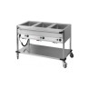 Chariot Bain Marie à eau 3 x GN 1/1 horizontale Casselin CCBM3H