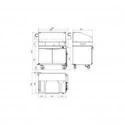 CHARIOT SNACK CHAUFFANT CASSELIN CCHSC