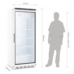 VITRINE RÉFRIGÉRÉE POSITIVE 600L POLAR SÉRIE C CD088