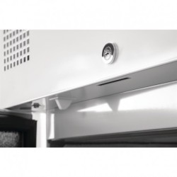 Armoire réfrigérée négative GN double porte Polar blanche Série G 1200L CD616 Polar