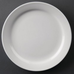 Assiettes à bord étroit Olympia Athena 165mm (Lot de 12) CF360 Olympia