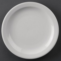 Assiettes à bord étroit Olympia Athena 205mm (Lot de 12) CF362 Olympia