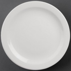 Assiettes à bord étroit Olympia Athena 284mm (Lot de 6) CF365 Olympia