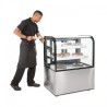 Vitrine de présentation positive horizontale Polar Série G 270L CG841