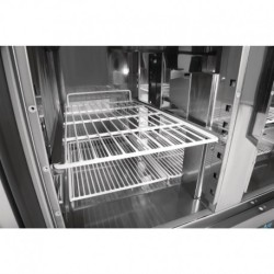 TABLE RÉFRIGÉRÉE POSITIVE PLAN DE TRAVAIL EN MARBRE POLAR SÉRIE G 3 PORTES 368L CL109