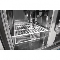 TABLE RÉFRIGÉRÉE POSITIVE PLAN DE TRAVAIL EN MARBRE POLAR SÉRIE G 3 PORTES 368L CL109