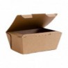 Boîtes alimentaires micro-cannelées compostables Vegware 110x150mm (lot de 300) CF885 Vegware