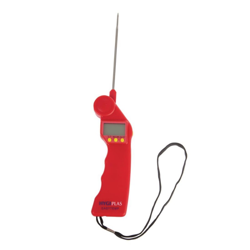 Thermomètre Hygiplas Easytemp rouge CF913 Hygiplas Thermomètre Hygiplas Easytemp rouge CF913 Hygiplas