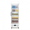 VITRINE RÉFRIGÉRÉE POSITIVE BLANCHE POLAR SÉRIE G 336L DM076