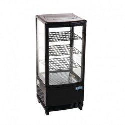 Vitrine réfrigérée avec portes incurvées Polar Série C 86L DP288