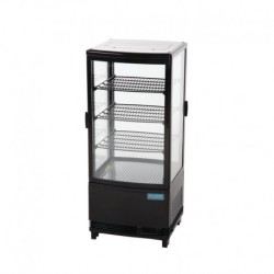 Vitrine réfrigérée avec portes incurvées Polar Série C 86L DP288