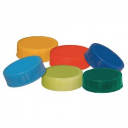 Bouchons de couleur pour distributeurs de sauce flexibles FIFO (Lot de 6) CF950 FIFO