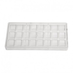 Moule pour carrés ondulés de chocolats -Schneider DW295