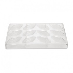 Moules fèves de chocolat - 73.7 x 38 x 20mm. 32 Pieces - Schneider DW299