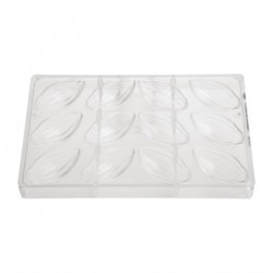 Moules fèves de chocolat - 73.7 x 38 x 20mm. 32 Pieces - Schneider DW299