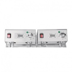 Friteuse double Buffalo - 2 x 8L 2