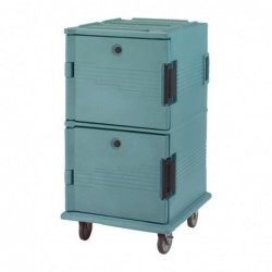 Chariot isotherme Cambro Ultra Camcart UPC1600 bleu ardoise CG142 Cambro