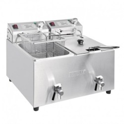 Friteuse double Buffalo - 2 x 8L 2