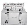 Friteuse double Buffalo - 2 x 8L 2