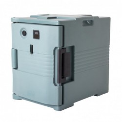 Conteneur alimentaire isotherme chauffant Cambro Camcart bleu ardoise CG143 Cambro