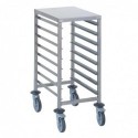 Chariot avec tablette GN1/1 Tournus 8 niveaux CG193 Tournus
