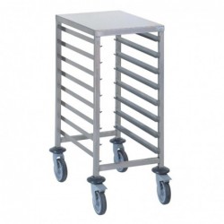 Chariot avec tablette GN1/1 Tournus 8 niveaux CG193 Tournus