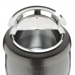 MARMITE À SOUPE BUFFALO GRIS GRAPHITE CAPACITE 10L G107