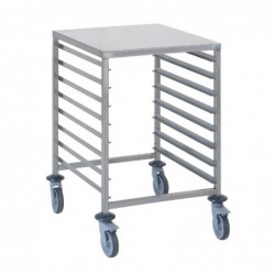 Chariot à glissières avec tablette GN2/1 Tournus 8 niveaux CG221 Tournus