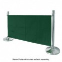 Barrière en toile Bolero verte CG222 Bolero