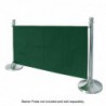 Barrière en toile Bolero verte CG222 Bolero