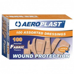 Pansements sans latex assortis Aeroplast (Lot de 100) CG295 Aero