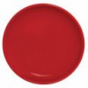 Assiette plate rouge Olympia Café 205mm (Lot de 12) CG352 Olympia Cafe