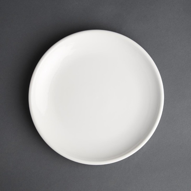 Assiette plate blanche Olympia Café 205mm (Lot de 12) CG353 Olympia Cafe Assiette plate blanche Olympia Café 205mm (Lot de 12) CG353 Olympia Cafe