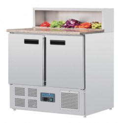 COMPTOIR DE PRÉPARATION RÉFRIGÉRÉ À PIZZAS 288L POLAR SÉRIE G G603