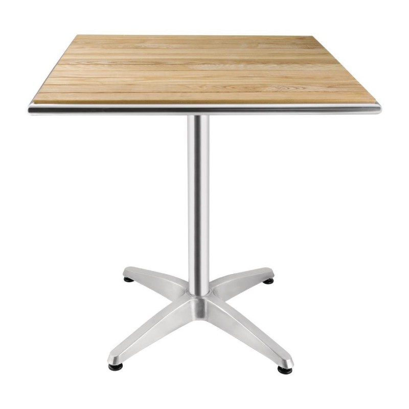 Table carrée en frêne Bolero 700mm CG835 Bolero Table carrée en frêne Bolero 700mm CG835 Bolero