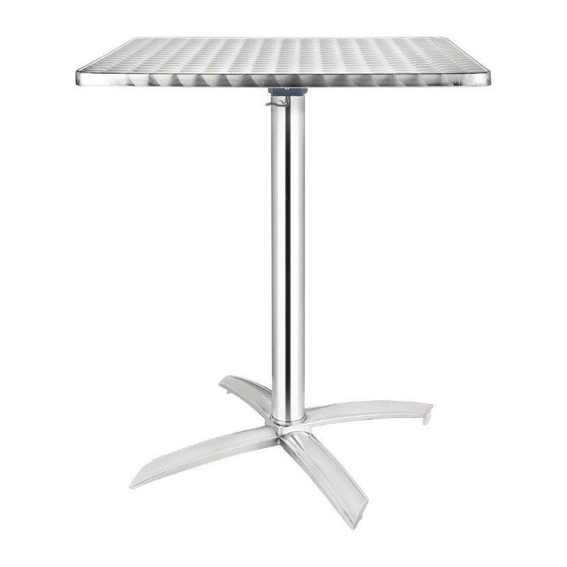 Table inox carrée à plateau basculant Bolero 600mm CG838 Bolero Table inox carrée à plateau basculant Bolero 600mm CG838 Bolero