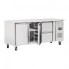 TABLE RÉFRIGÉRÉE 2 PORTES 2 TIROIRS 417L POLAR SÉRIE U GD874