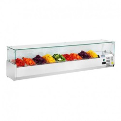 SALADETTE RÉFRIGÉRÉE 9 BACS GN 1/3 POLAR SÉRIE G GD878 POLAR