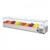 SALADETTE RÉFRIGÉRÉE 9 BACS GN 1/3 POLAR SÉRIE G GD878 POLAR