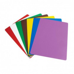 Ensemble de 7 planches à découper flexibles Hygiplas  CH043 Hygiplas