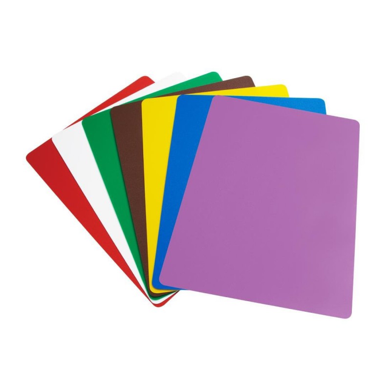Ensemble de 7 planches à découper flexibles Hygiplas CH043 Hygiplas Ensemble de 7 planches à découper flexibles Hygiplas CH043 Hygiplas