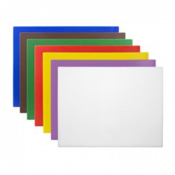 Ensemble de 7 grandes planches à découper basse densité Hygiplas 10mm CH047 Hygiplas
